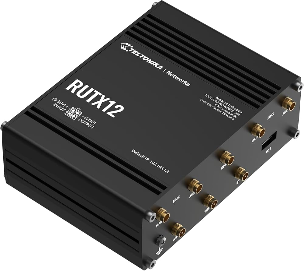 Маршрутизатор 4G/LTE Teltonika роутер RUTX12