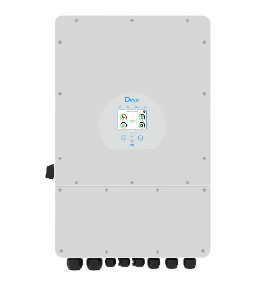 Гибридный трёхфазный инвертор Deye SUN‑8K‑SG04LP3‑EU (LV)
