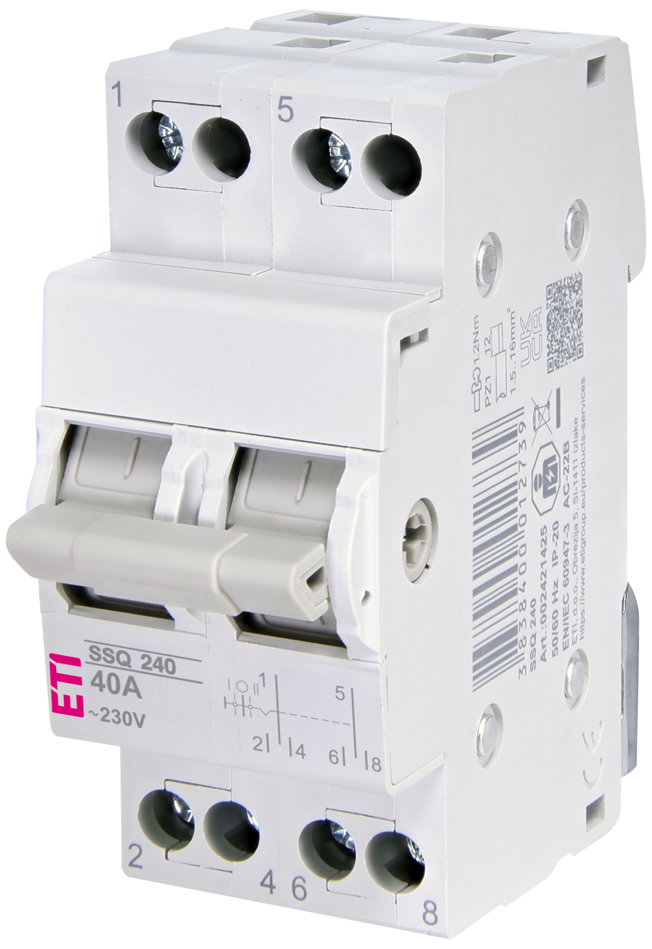 SSQ-40/2 Intrerupator basculant