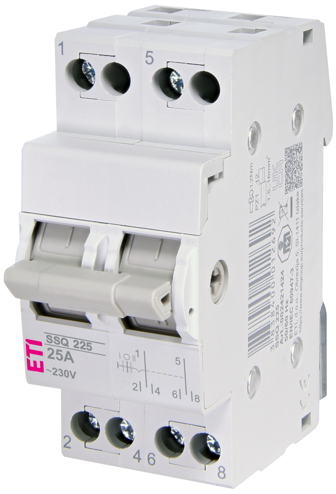 SSQ-25/2 Intrerupator basculant