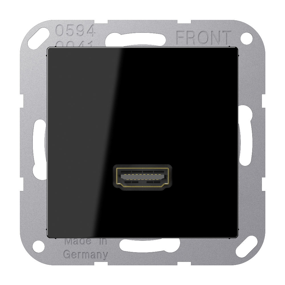 MAA1112SW Priza multimedia HDMI, negru