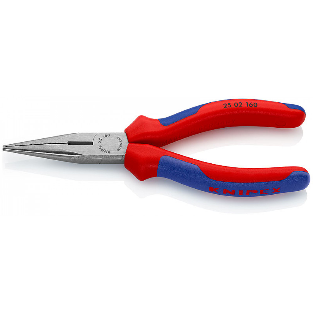 2502160 Cleste cu virf semirotund 160mm crom 