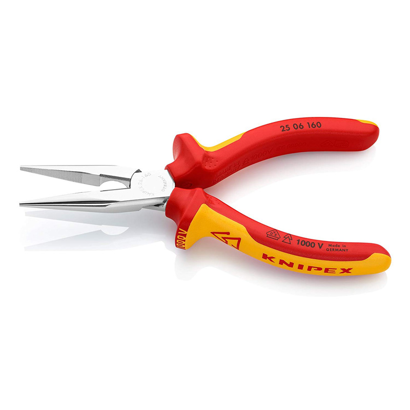 2506160 Cleste cu virf semirotund 160mm crom 1000V 