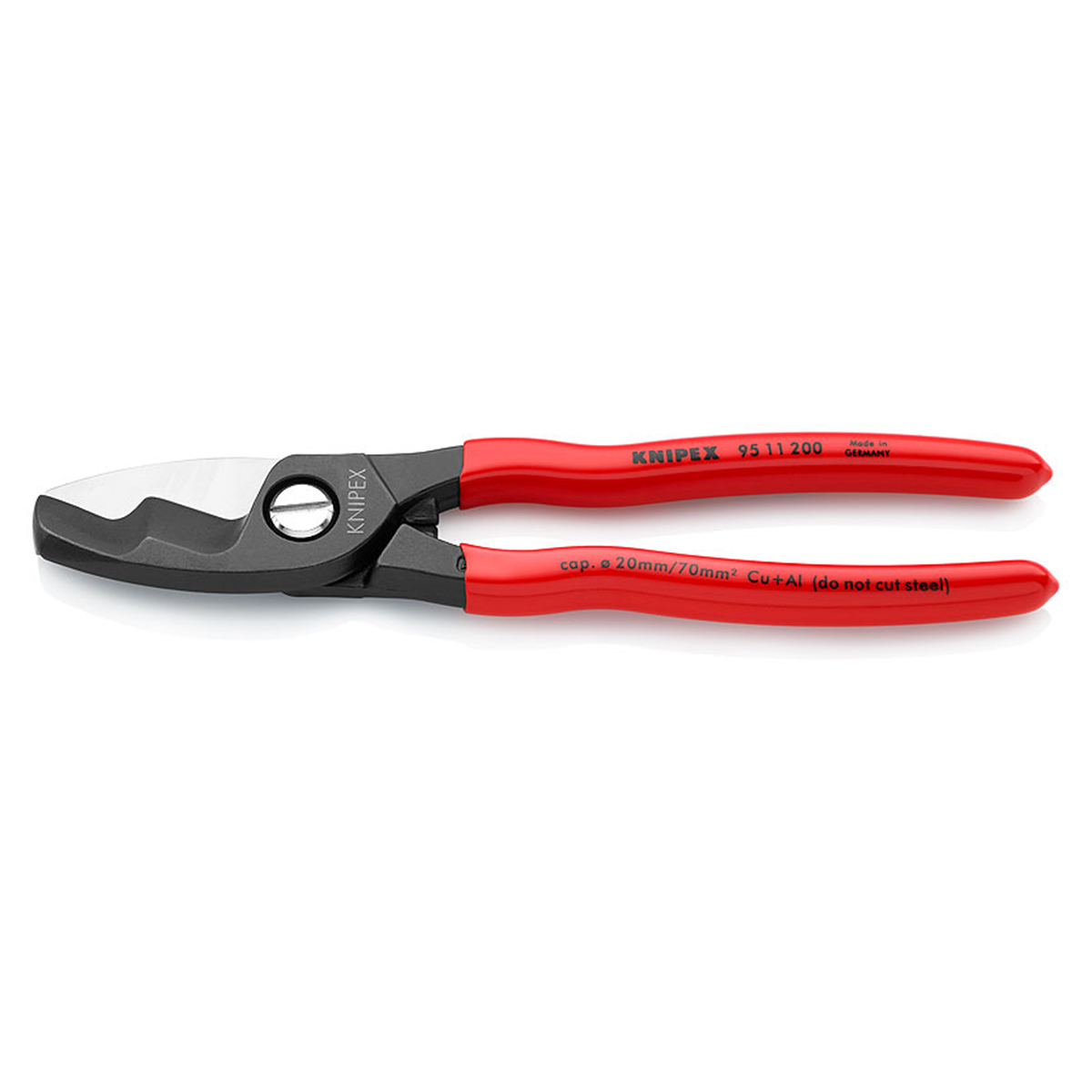 9511200 Foarfece taiat cabluri 200mm negru 