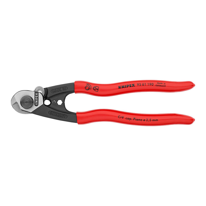 9561190 Foarfece de taiat sarma 5mm 190mm negru 