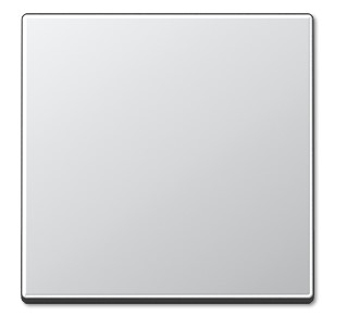 A590AL Clapa buton/intrerupator simplu, aluminiu Acreation