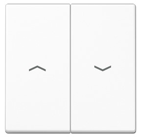 A595PWW Clapa intrerupator jaluzele, 2 clape, alba Acreation