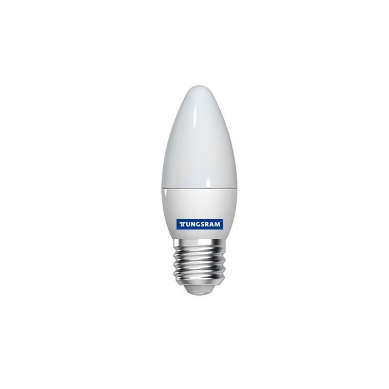 Bec LED 5,5W 2700K E27 B35 candle (10 cutie)