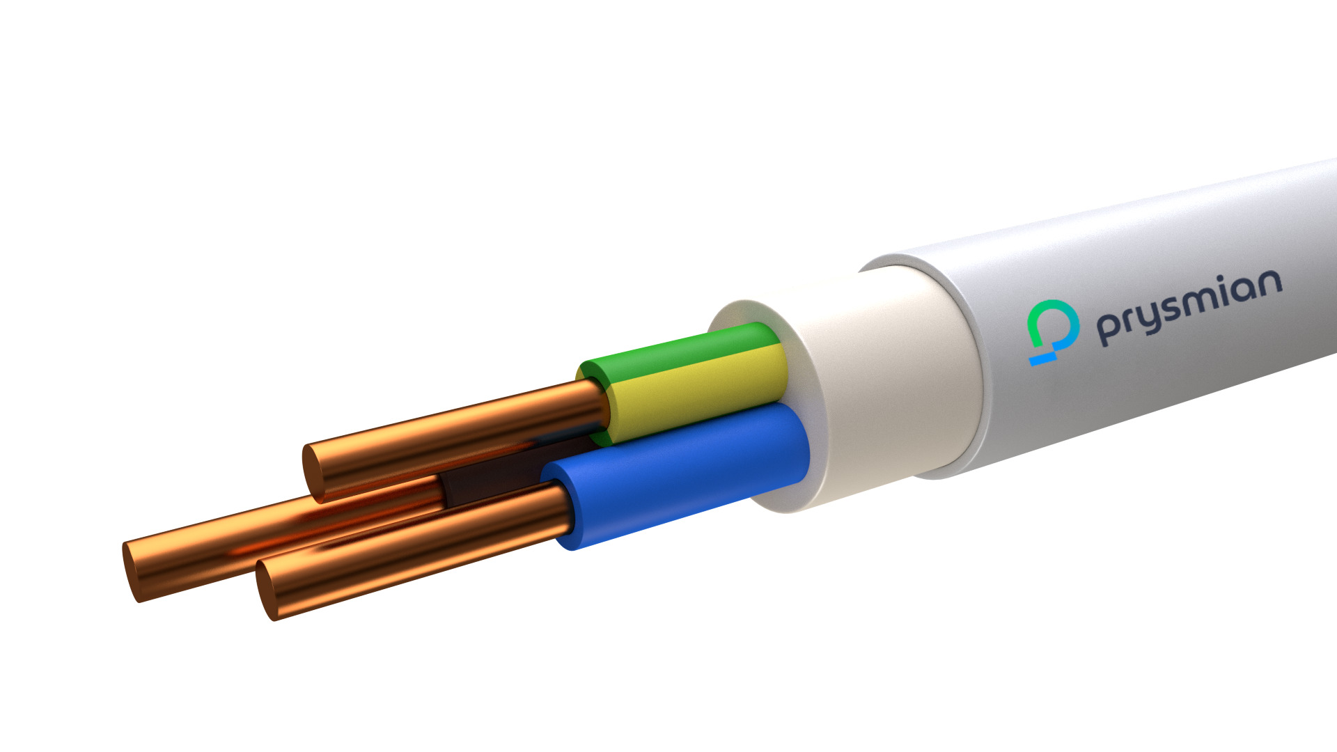 NYM 3x1.5 mm2 300/500 V,Cablu sur/100m (P)