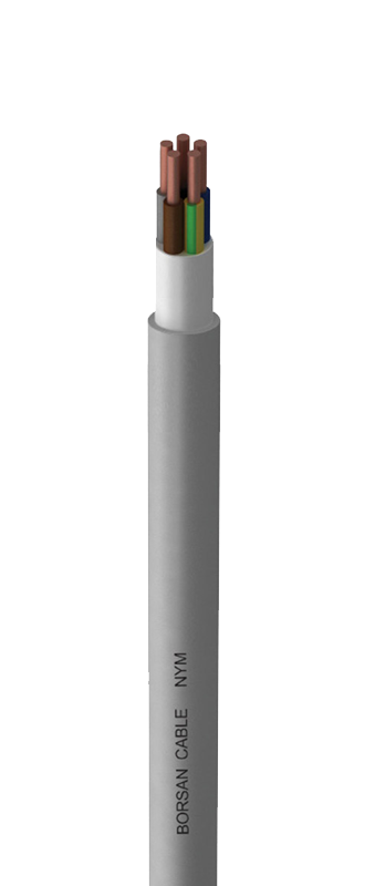 NYM 3x1.5 mm2 300/500 V,Cablu sur/100m (B)