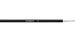 Cablu solar 1x6mm2 Black H1Z2Z2-K PRYSUN(PV) 1/1kV (P)