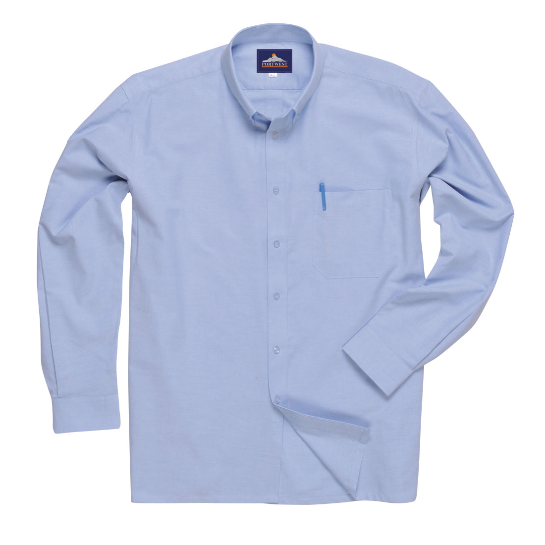 Рубашка Easycare Oxford с длинными рукавами Portwest S117
