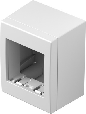 Cutie aparenta alba 2mod IP20(AC21PW-U)
