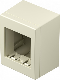 Cutie aparenta ivory 2mod IP20(AC21IW-U)