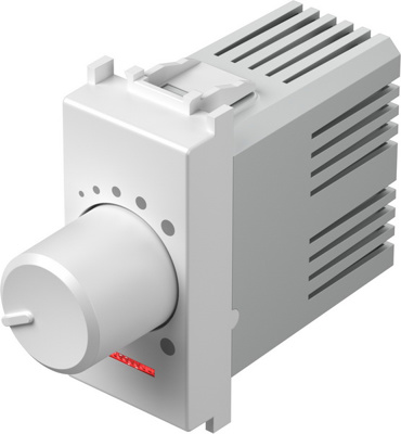 Dimer rotativ cap-scara bec incandescent  40-300W 1M alb (EM12PW-U)