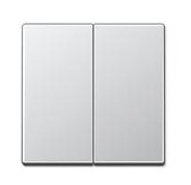 EP495AL Clapa intrerupator dublu, aluminiu