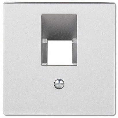 EP569-1BFPLUAAL Capac priza internet simpla, aluminiu