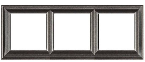 EPD483AN Rama decor ECO profi design 3 locuri, antracit