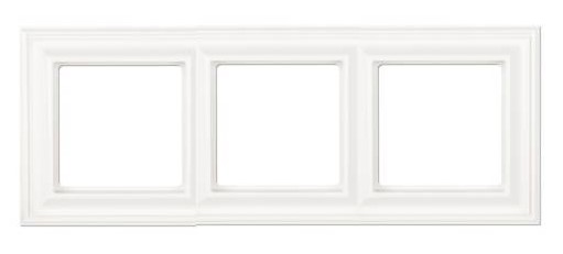 EPD483WW Rama decor ECO profi design 3 locuri, alb