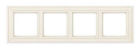 EPD484 Rama decor ECO profi design 4 locuri, bej