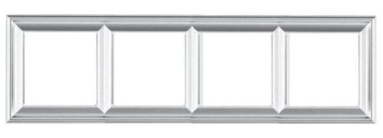 EPD484AL Rama decor ECO profi design 4 locuri, aluminiu
