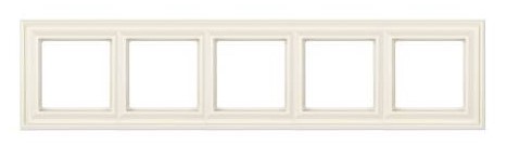 EPD485 Rama decor ECO profi design 5 locuri, bej