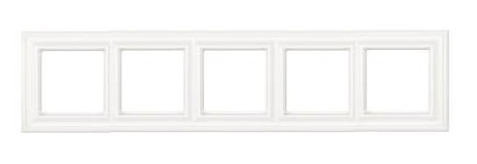 EPD485WW  Rama decor ECO profi design 5 locuri, alb