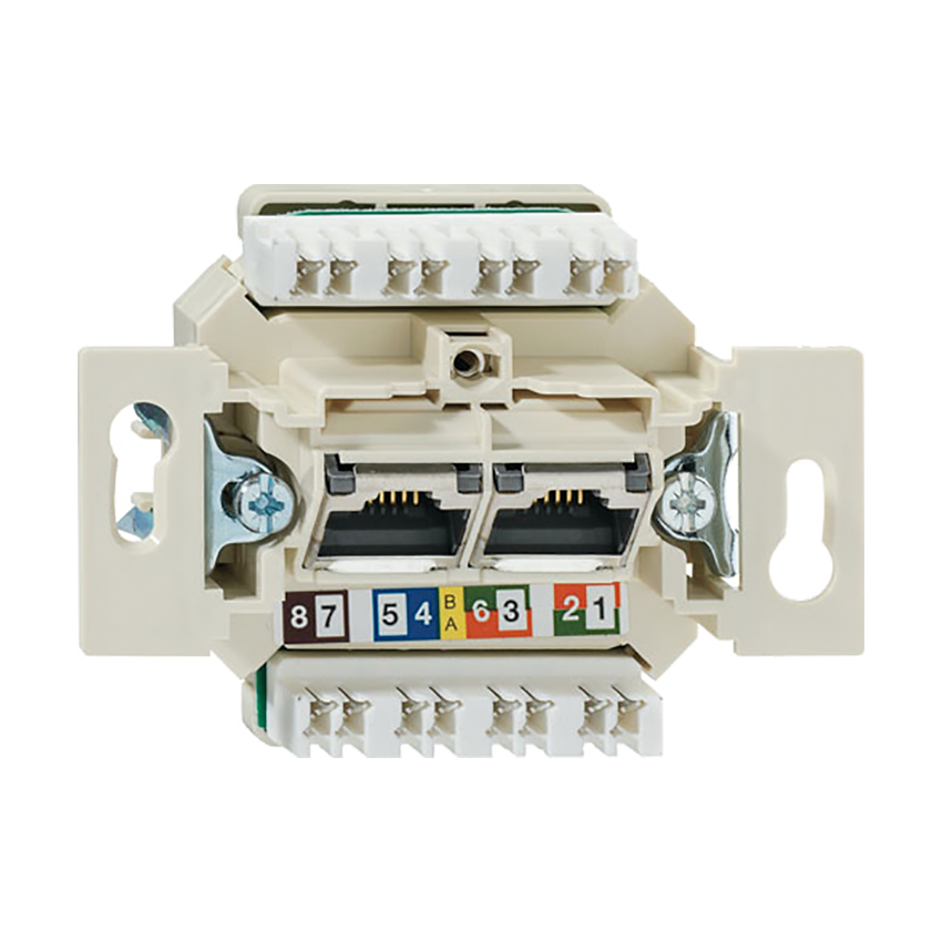 EPUAE8-8UPOK6US Priza Internet cat 6, 2 terminale