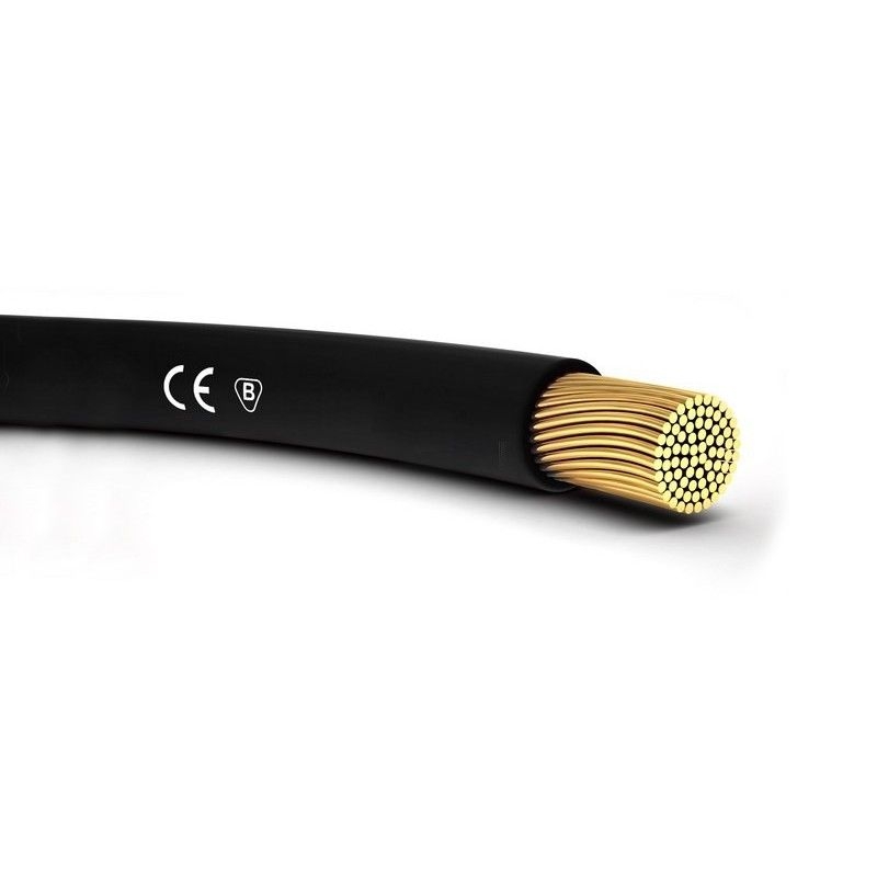 H07V-K 1x1.5 mm2 (black)пв3 FIR/100m (KL)