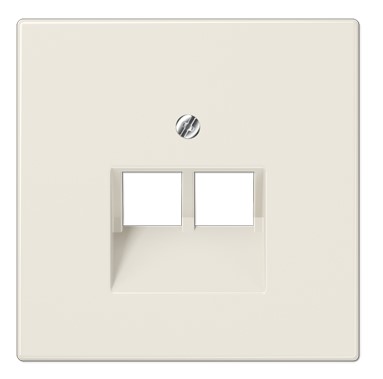 LS969-2UA Capac priza internet dubla, bej