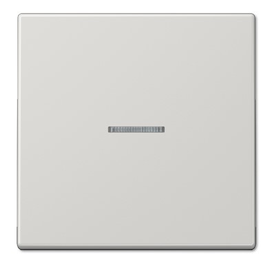 LS990KO5LG Clapa intrerupator simplu cu indicator, gri deschis