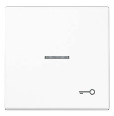 LS990KO5TWW Clapa intrerupator simplu cu indicator/simbol chee, alba