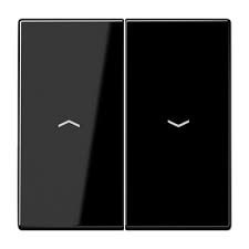 LS995PSW Clapa intrerupator jaluzele, negru