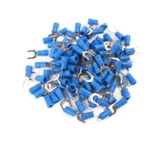 Papuc furca 0,5-1,50 mm2 M5 ALBASTRU (100 buc) 