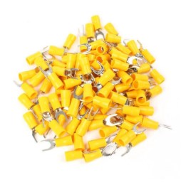 Papuc furca 1,5-2,5 mm2 M4 GALBEN (100 buc)