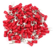 Papuc furca 1,5-2,5 mm2 M4 ROSU (100 buc)
