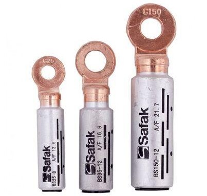 Papuc p/t cablu bi-metal 185 mm2 M12