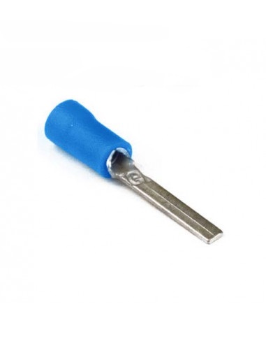 Papuc terminal 1.5-2.5mm2 Albastru (100buc) L-2.2mm