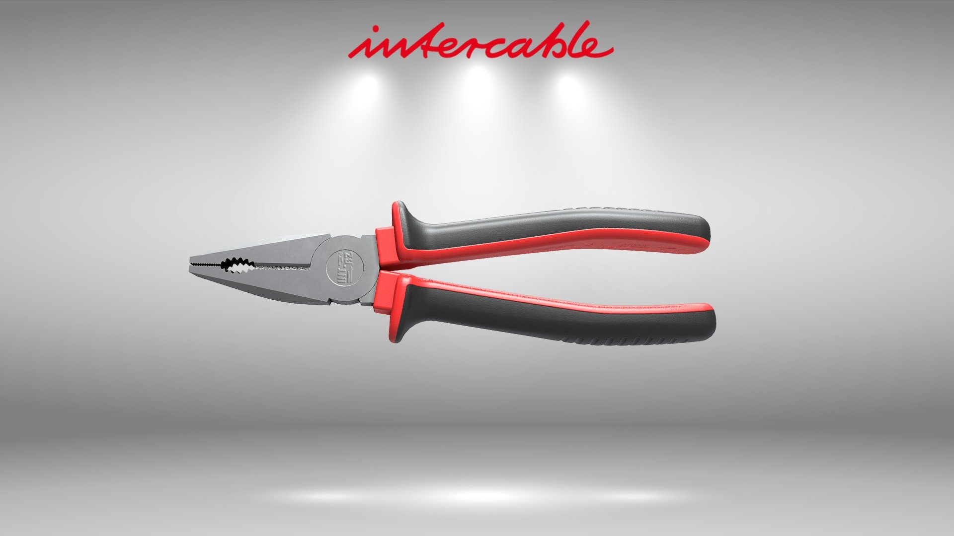 Плоскогубцы комбинированные Intercable 2к, 180 мм