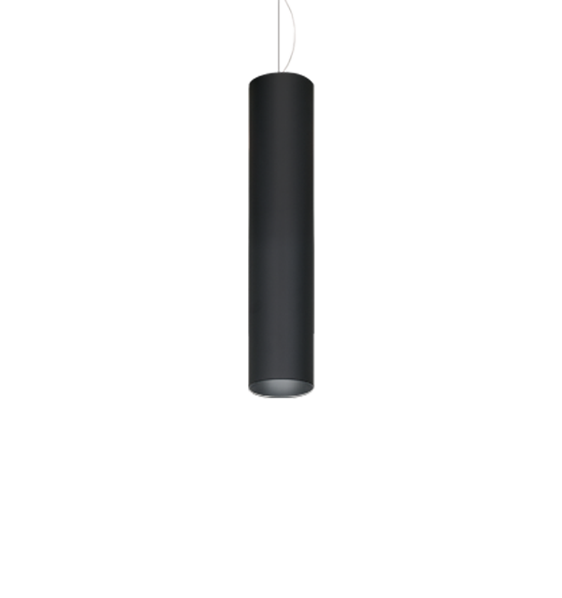 Pipes Tube S 45 900lm 8 W 840 590 mm FO 62° black/black