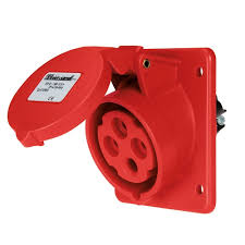 Priza fixa interioara 380V 4P 32A IP44(EC)