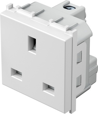 Priza standard britanic alba (VM52PW-U)