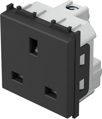 Priza standard britanic neg (VM52SB-U)