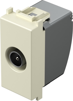 Priza TV de trecere 10dB ivory (KM12IW-B)