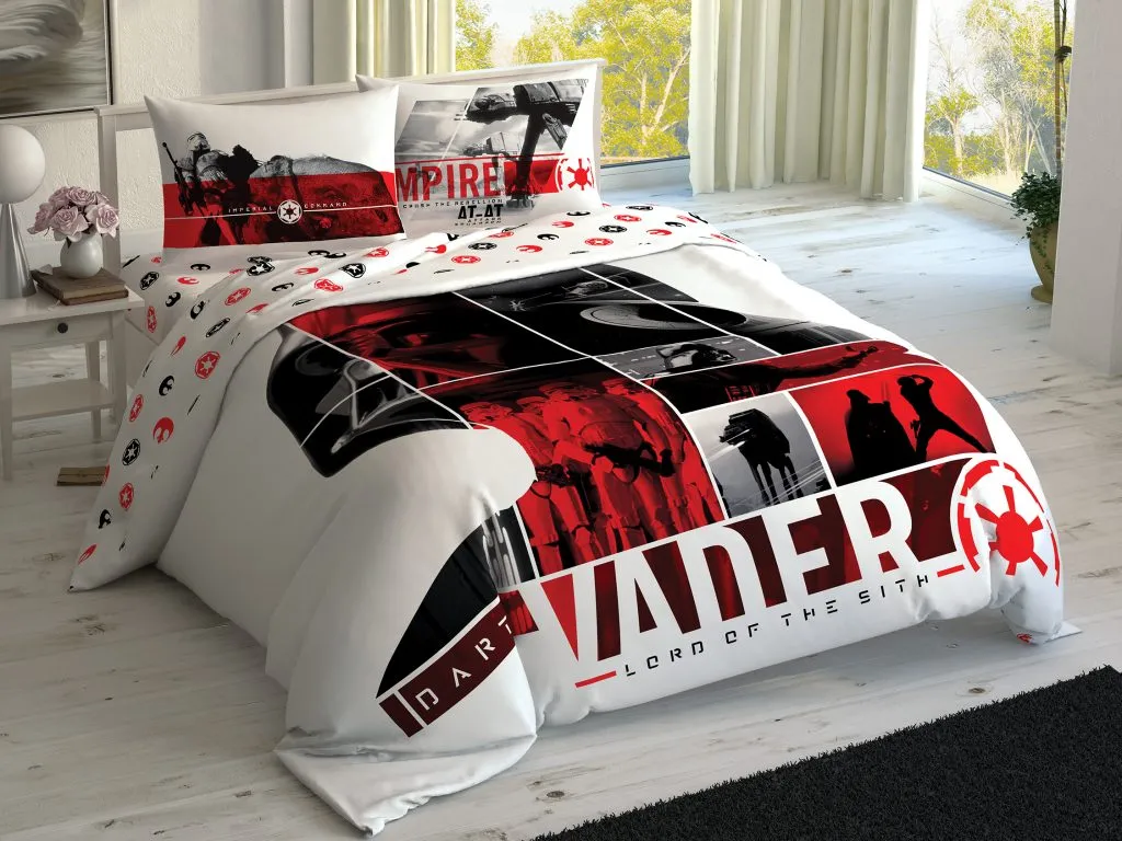 Set lenjerie de pat copii Disney 2 persoane -TAC STAR WARS