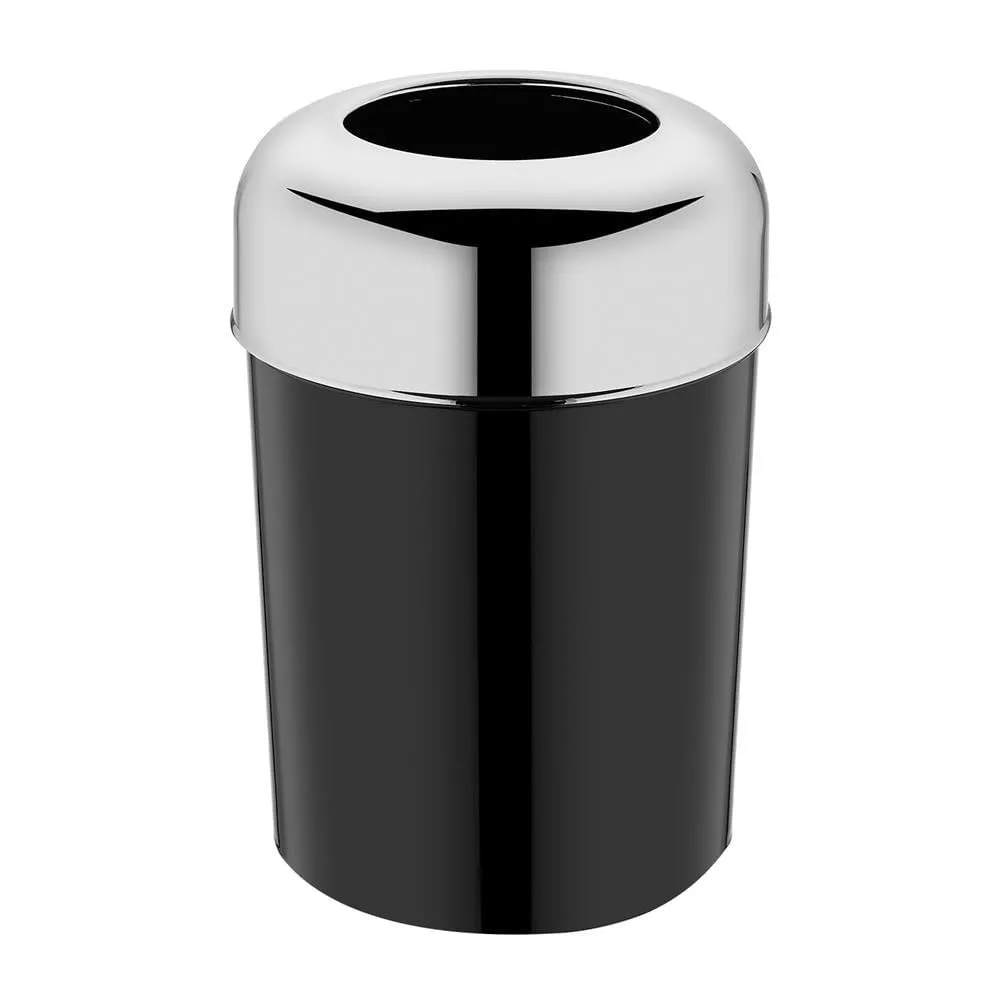 Coș gunoi 15 L negru cromat - 603253