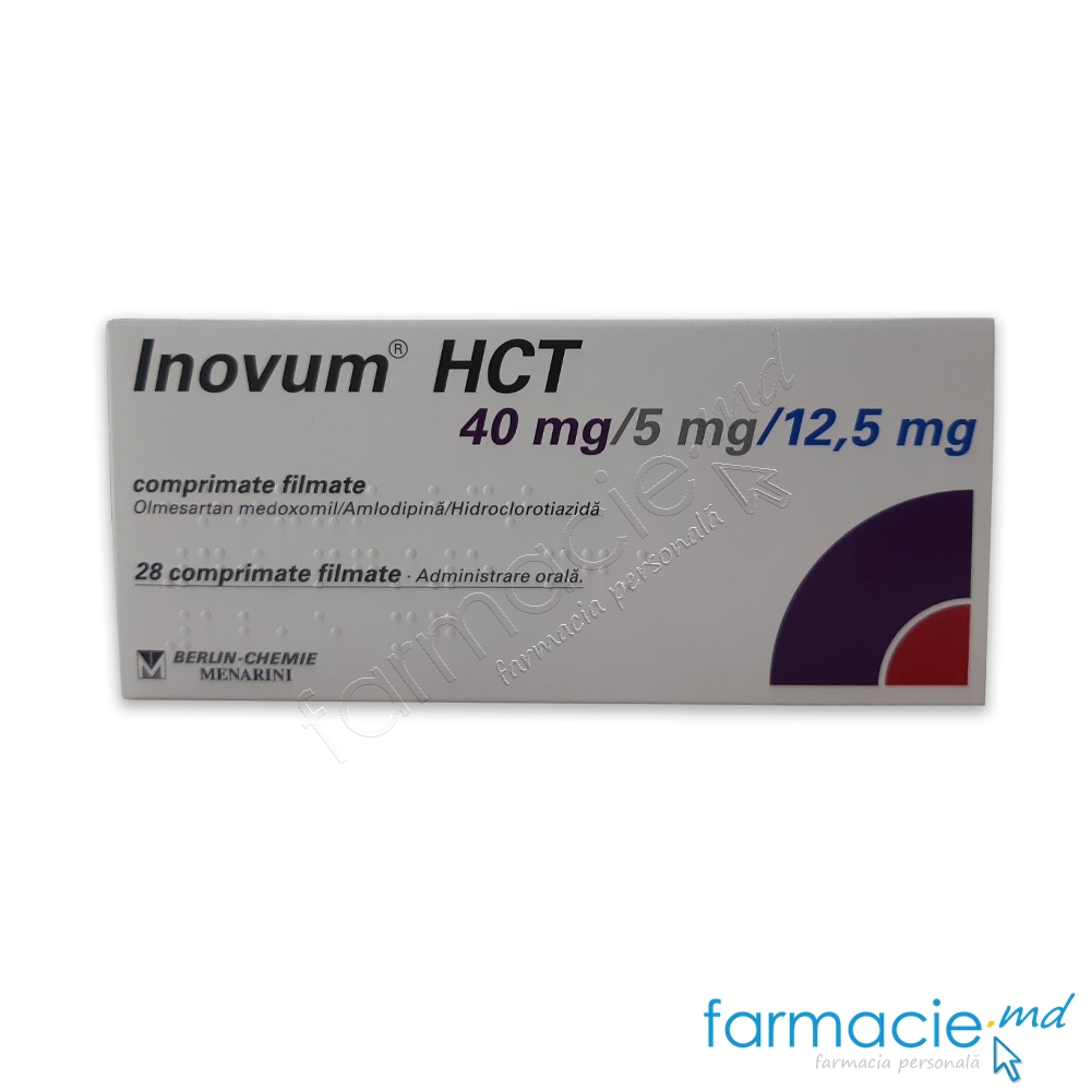 Inovum® HCT comp. film. 40 mg/5 mg/12,5 mg N14x2