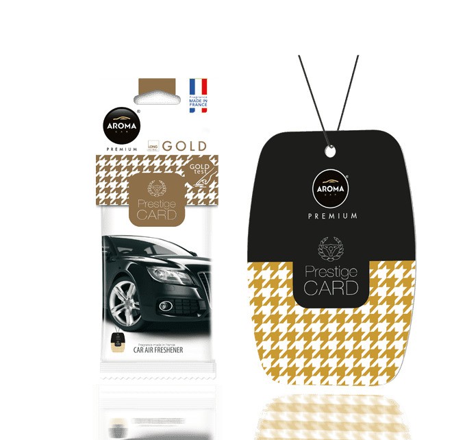 Aroma car Prestige card (gold) aromatizator auto