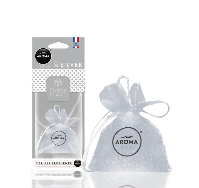 Aroma Car Prestige Bag silver aromatizator auto