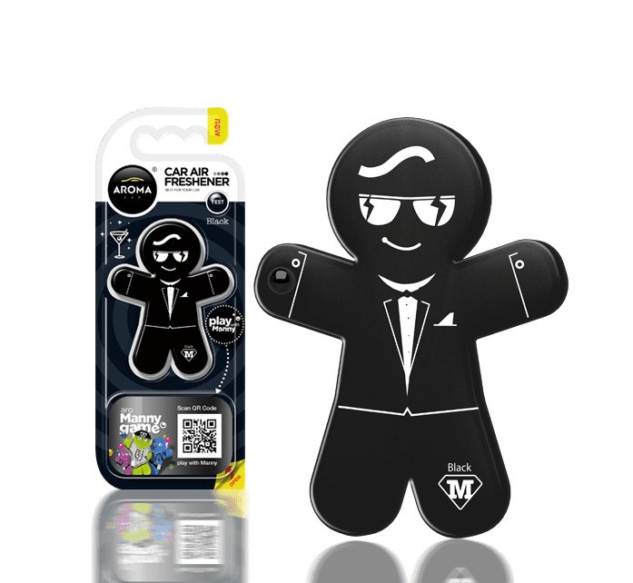 Aroma car Manny Black aromatizator auto